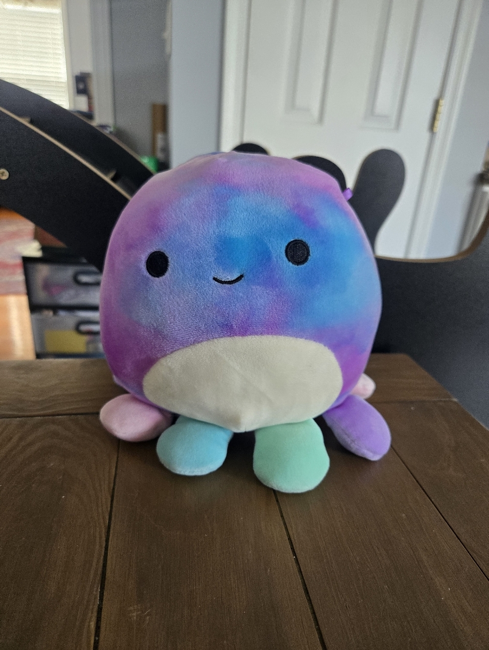 Tie-Dye Blue And Purple Plush Octopus Squishmallow